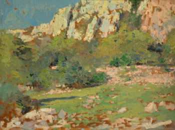 Карлос Федерико Саес. Арекита. Холст, масло. 1899. Национальный музей изобразительных искусств (Монтевидео).