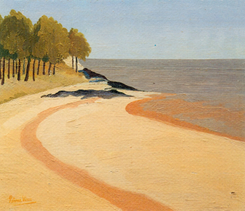 Петрона Виера. Уругвайский пляж. Холст, масло. 1938. Национальный музей изобразительных искусств (Монтевидео).