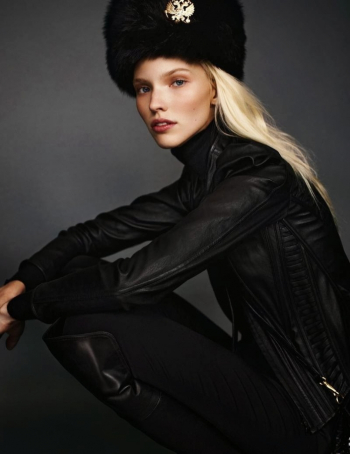 Саша Лусс. 2013. Неизвестный фотограф. Журнал `Vogue`.