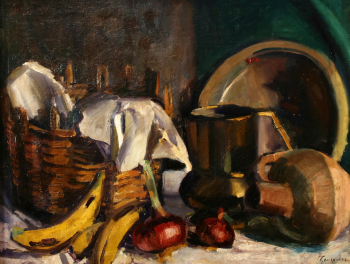 Жозеп Гаушас-и-Арменгол. Натюрморт. Холст, масло. 50,5х65. Частная коллекция.