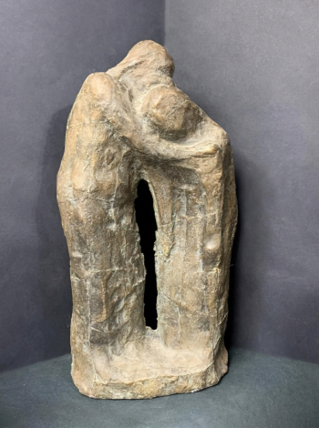 Игнатьев Александр Михайлович. Скорбь. Бронза, патинирование. 38,3х18,5х10. 1969. Государственный литературно-мемориальный музей Анны Ахматовой в Фонтанном Доме.