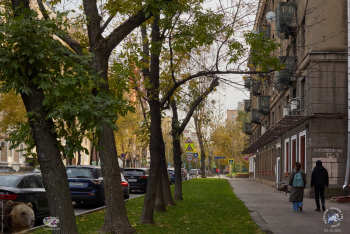 5-й Рощинский проезд в Москве. Вид с Серпуховского вала. Фотограф Марина Роз.