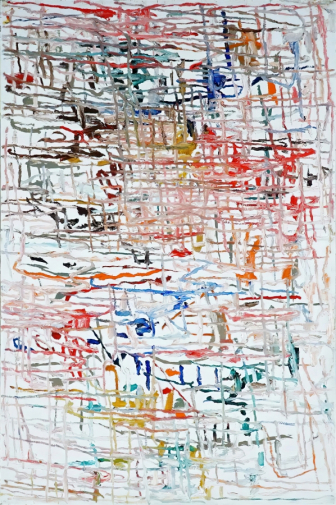 Джон Пирт. Ода II. Доска, масло. 92х61. 1988. Частная коллекция.