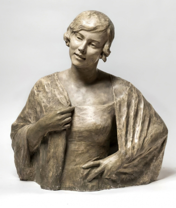 Диллон Мария (Мина) Львовна. Задорная. Гипс. 1915. Государственный Русский музей.