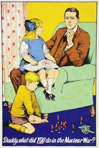 Тони Робертсон. Папа, что ты делал во время ядерной войны? 1977. Частная коллекция.
