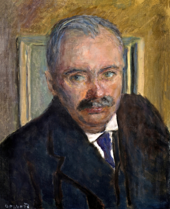 Пьер Боннар. Портрет Эжена Друэ. Холст, масло. 46х37. 1912. Музейный департамент Мориса Дени `Приорат`.
