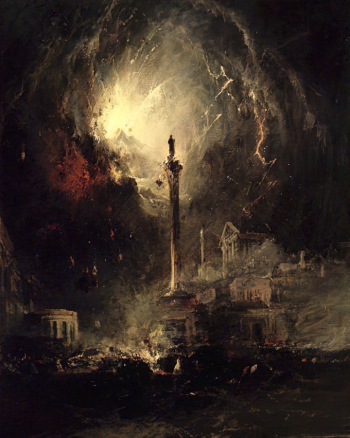 Джеймс Гамильтон. Последний день Помпеи. Холст, масло. 152,2х122. 1864. Бруклинский музей.