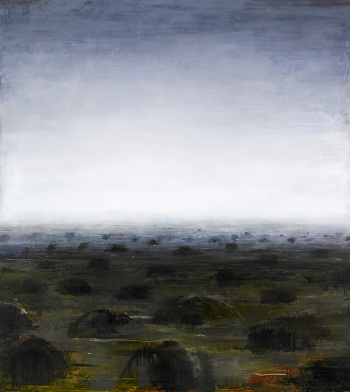 Георг Гуни Хаукссон. Бесплодная земля. Холст, масло. 200х180. 2011. Собрание автора.