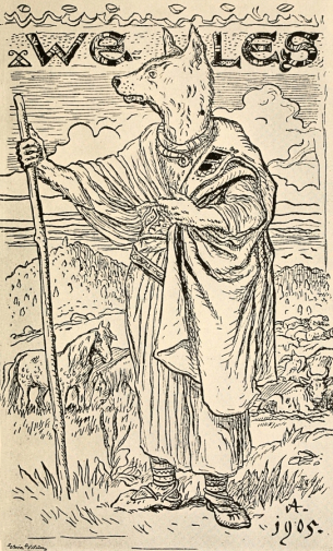 Миколаш Алеш. Велес. Иллюстрация. 1905. Мифология всех рас (1918).