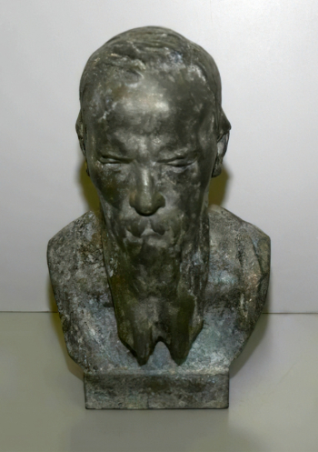 Завалов Анатолий Петрович. Ф.М.Достоевский. Силумин. 1950-е - 1960-е. Музейный ресурсный центр (Ноябрьск).