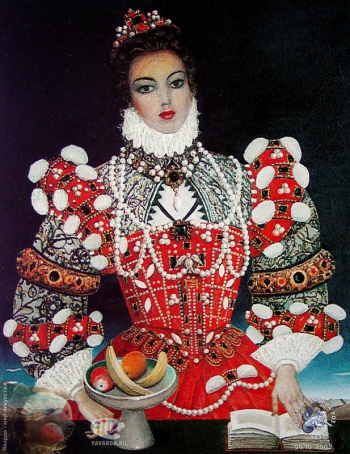 Каракашев Вилен Суренович. Ирина. Холст, масло. 110х85. 1991. Авторское собрание.