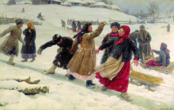 Сычков Федот Васильевич. С гор. Холст, масло. 147х229. 1910. Мордовский республиканский музей изобразительных искусств имени С.Д.Эрьзи.