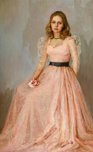Вишняк Мария Владимировна. Агния. Холст, масло. 150х110. 2004. Частное собрание.