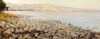 Вишняк Мария Владимировна. Галилейское море. Холст, масло. 1999. Частное собрание.
