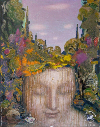 Каракашев Вилен Суренович. После дождя. Холст, масло. 80х60. 1997-2001. Авторское собрание.