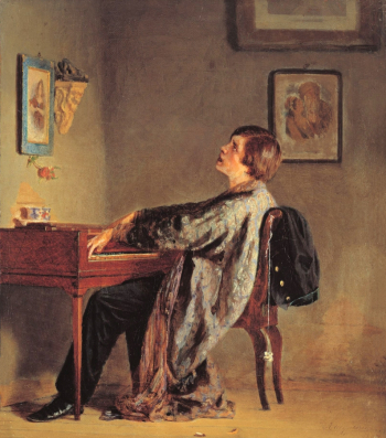 Шурыгин Арсений Николаевич. Пойми меня. Холст, масло. 31,3х27. 1867. Государственная Третьяковская галерея.
