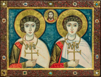 Икона Св. мучеников Сергия и Вакха