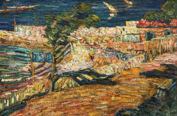 Штурман Александр Иванович. Этюд. Холст, масло. 62х81. 1910-е. Пензенская областная картинная галерея имени К.А.Савицкого.