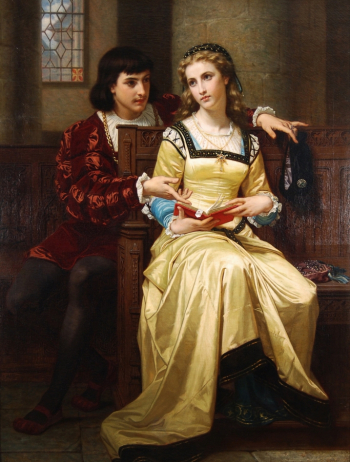 Хью Мерль. Созерцание. Холст, масло. 170х129. 1873. Частная коллекция.