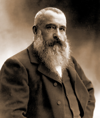 Оскар-Клод Моне (Oscar-Claude Monet). Неизвестный фотограф.