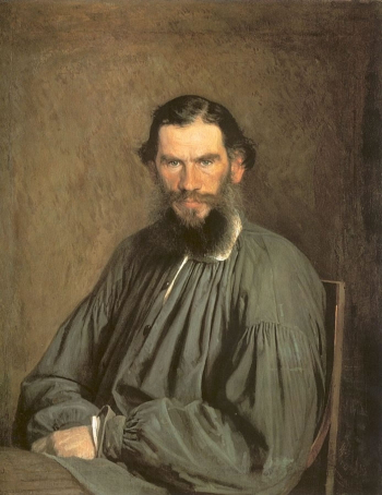 Крамской Иван Николаевич. Портрет Л.Н.Толстого. Холст, масло. 98х79,5. 1873. Государственная Третьяковская галерея.