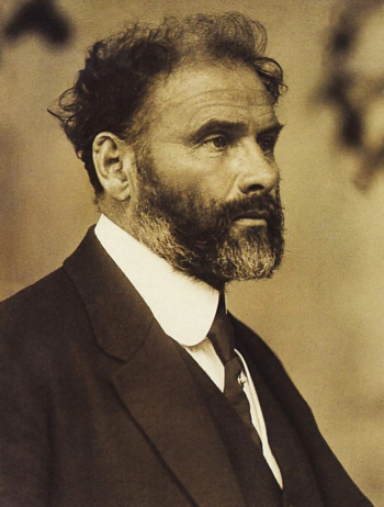 Густав Климт (Gustav Klimt). 1914. Неизвестный фотограф.