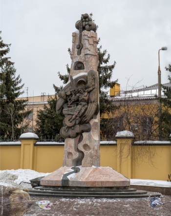 Памятник `Возрождение` на Большой Ордынке. Фотограф Марина Роз.