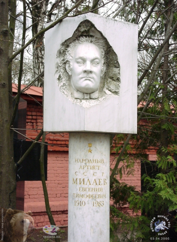Памятник Милаеву Евгению Тимофеевичу. Фотограф Марина Роз.