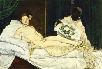 Эдуард Мане. Олимпия. Холст, масло. 130х190. 1863. Музей Орсе.