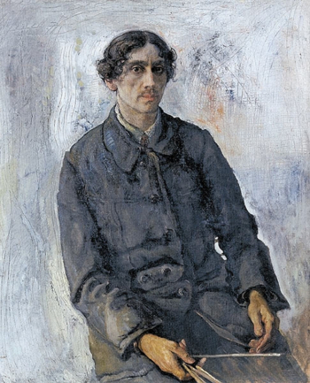 Бродский Исаак Израилевич. Автопортрет. Холст, масло. 108х88. 1914. Научно-исследовательский музей при Российской академии художеств.