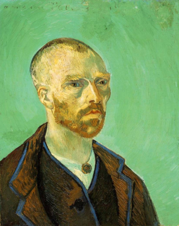Винсент Ван Гог. Автопортрет, посвящённый Полю Гогену. Холст, масло. 62х52. 1888. Музей Фогга.