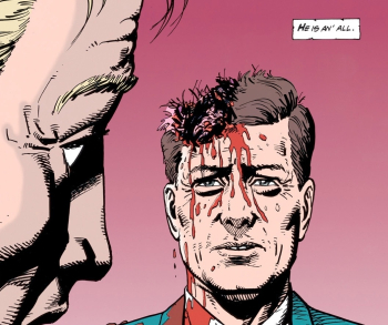 Стив Диллон. Комикс `Hellblazer`. Иллюстрация. Частное собрание.