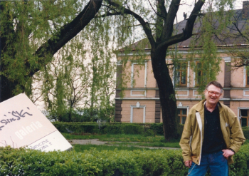 Здзислав Бексиньский в 1991 году. Неизвестный фотограф.