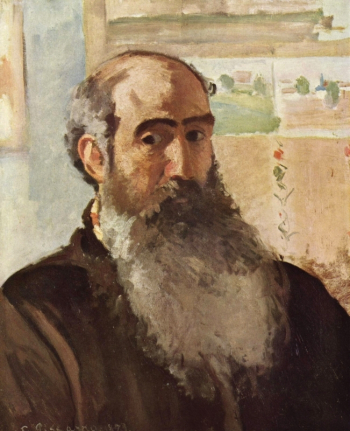 Камиль Писсарро. Автопортрет. Холст, масло. 55х46. 1873. Музей Орсе.