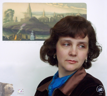 Тучина Ольга Борисовна. 2000. Фотограф Марина Роз.