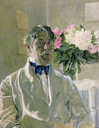 Головин Александр Яковлевич. Автопортрет. Бумага, темпера. 88х68. 1912. Государственная Третьяковская галерея.