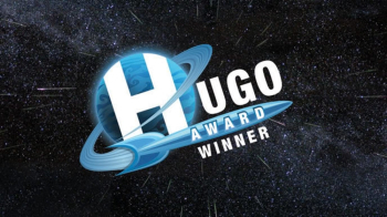 Логотип премии `Хьюго` (Hugo Award). Неизвестный дизайнер.