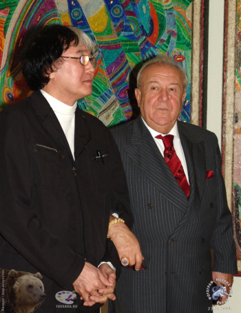 Санджиев Дмитрий Никитич. РАХ. 2006.. Санджиев Дмитрий Никитич. Персональная выставка в РАХ, 2006 год.