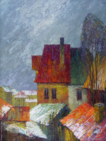 Севостьянов Сергей Викторович. Вечер. Холст, масло. 80х60. 2003. Частное собрание.