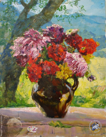 Яркий букет