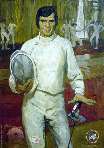Чемпион мира и Олимпийских игр В.Кровопусков