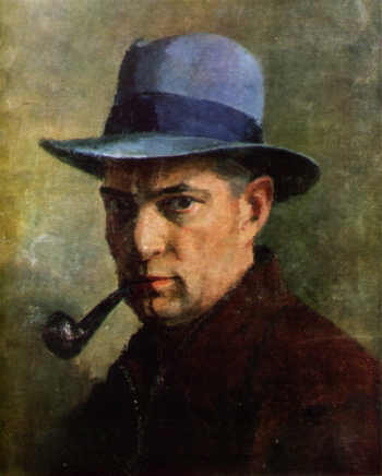 Ряжский Георгий Георгиевич. Автопортрет. Холст, масло. 59х49. 1934. Частное собрание.