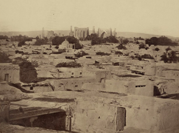 Город Самарканд - родина АРИЗО. Неизвестный фотограф.