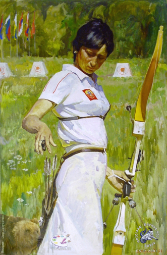 Серебряный призёр Олимпиады-80 - Наталья Бутузова
