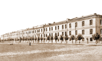 Александровские казармы. Неизвестный фотограф. 1900-е годы.