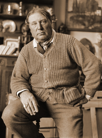 Морис де Вламинк (Maurice de Vlaminck). Неизвестный фотограф.