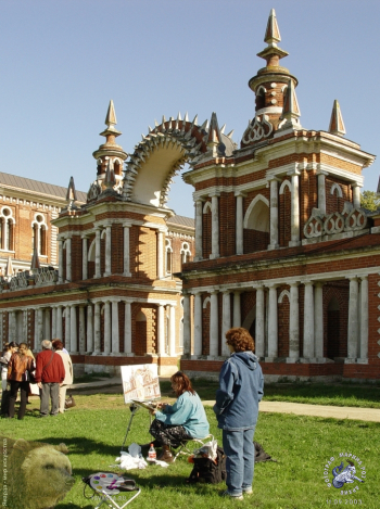 Царицыно - дворцово-парковый ансамбль в Москве. Фотограф Марина Роз.
