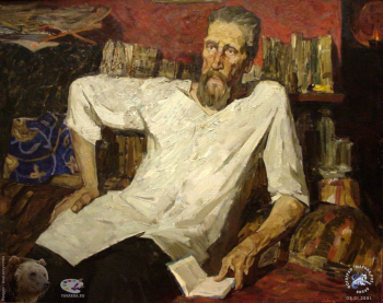 Портрет археолога профессора С.Н.Юренева. Бухара.