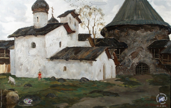 Псков. Церковь Покрова в Проломе