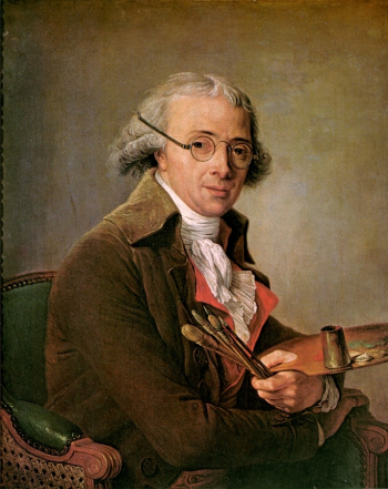 Аделаида Лабиль-Жиар. Портрет Франсуа-Андре Венсана. Холст, масло. 73х59. 1795. Лувр.